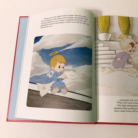 1991 Precious Moments Timmy’s Gift A Christmas Story by Samuel J Butcher Book - Picture 10 of 16